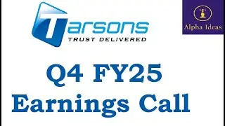 Tarsons Products Q4 FY25 Earnings Call- Tarsons Products Ltd Q4 Concall