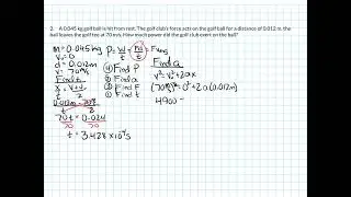 Energy Pre-Test Check #2 Prob set 1