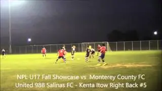Kenta Itow Class of 2017 Soccer Recruiting Video