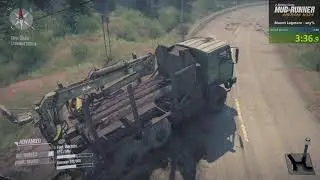 MudRunner Speedrun: Mount Logmore - Casual any% 5:58 - World Record