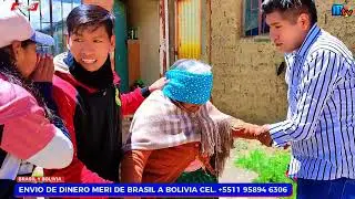 SU HIJO VINO A SORPREDER A SU QUERIDA MAMITA DESDE TARIJA