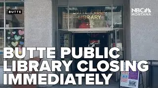 Butte Public Library announces the closure of its mall location