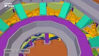 Tekla Middle East BIM Awards 2018 - Amana Industries - Red Viking