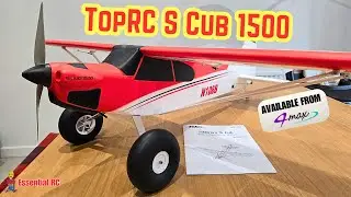 RC Flight Instructor Adrian tests the Top RC S Cub 1500 RC Aeroplane 