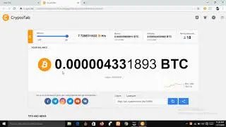 Earn Bitcoin While Browsing The Internet Using Cryptotab Browser