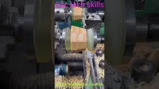 Double spindle cnc machine #cnctechskills #automobile #cncvmc #engineering