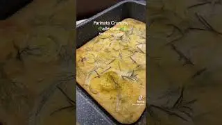 Farinata Crunchy alle erbe 🌿 #vegan & #glutenfree #shorts
