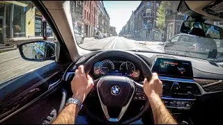 BMW 5 | POV Test Drive #513 Joe Black