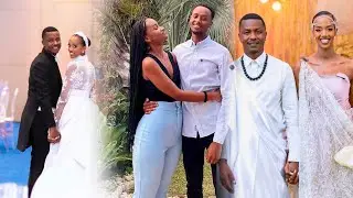 Birabaye Amarira y'ibyishimo Prince Kid na Elsa bashyingiwe Miss Liliane atangaje ubukwe ubukwe bwe