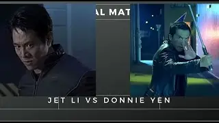 Jet Li VS Donnie Yen Modern style
