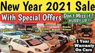 New year discount on used cars, Mix segment used cars, Second hand car, used cars for sale | HUV