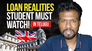 UK Education Loan Complete Guide in Telugu | Banks, Interest & Process
