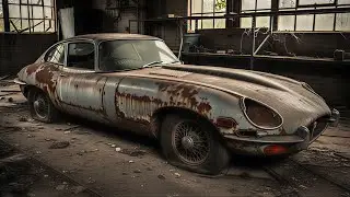 ASMR Car Restoration | Jaguar E-Type Series (1969) Full Rebuild from Abandoned Condition