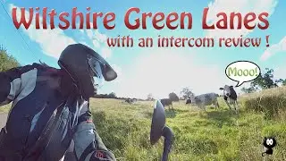 Wiltshire Green Lane Adventure with an Intercom Review, Royal Enfield Himalayan and Triumph 400x