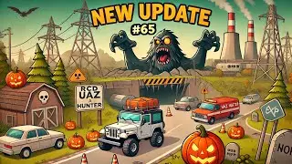 Russian Car Driver Uaz Hunter HALLOWEEN UPDATE | KD FIRE OFFICIAL
