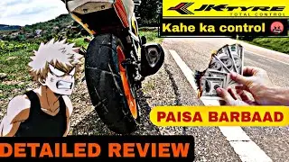 JK Tyre Blaze RYDR 140/70/17 Honest Review✅ 10k Km Review