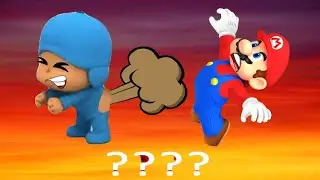 9 Pocoyo Fart & Mario Crying Sound Variations in 60 Seconds