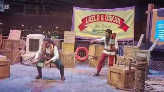 Oscar & Lazlo&rsquo;s Hilarious Juggling Comedy🤹 Act at SeaWorld Abu Dhabi | MUST WATCH! #viral #trending
