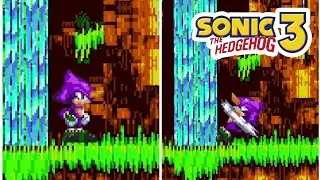 sonic 3 A.I.R android (Espio mod) gameplay