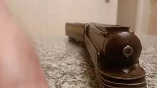 PRR K4 streamliner scratch built update. striping and lights