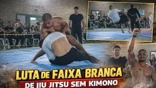 White belt without kimono - Antonina Jiu Jitsu Cup