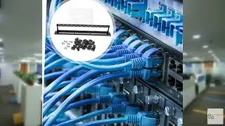 Review - jojofuny Network Patch Panel Unshielded Fiber Distribution Frame Port Keystone P