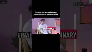 Las canciones que Crespo quer&iacute;a cantar en la final de OT 2025 #ot2025