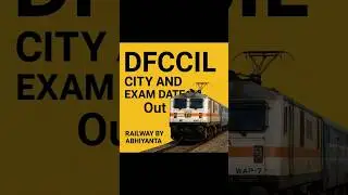 DFCCIL EXAM DATE OUT 😮#dfccil #DFCCIL_2025 #dfccil_previous_year_paper