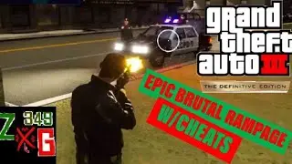 GTA 3 Definitive Edition - Gameplay Brutal Rampage