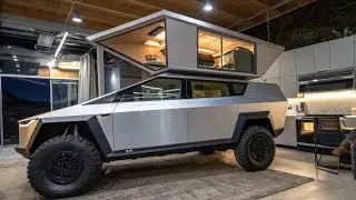 2027 Tesla Cybertruck Camper &ndash; The Future of Camping Is HERE