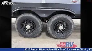 Magnificent 2025 Forest River Salem FSX Toy Hauler RV For Sale in Cibolo, TX | RVUSA.com