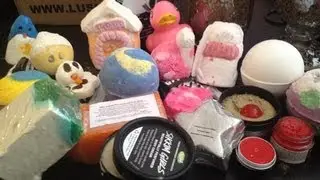 Lush Christmas 2013 Haul