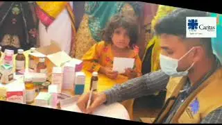 Free Medical Camp by Caritas Pakistan in Flood Affected areas