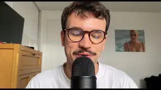 asmr whispered trigger words for calm & sleep - male whisper