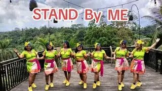 STAND By ME Line Dance Fun for Happy Moms | Easy Steps with HappyMomsBali Line Dance