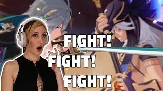 THE BOYS ARE FIGHTING OMGGG | Genshin Impact | Holly Wolf Gaming
