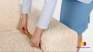 Sectional Sofa Cover - Corner Couch Cover - Corner Slipcover - Soft Polyester Fabric Slipcovers