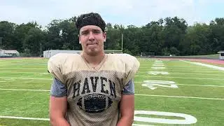 Schuylkill Haven football Max Heim interview
