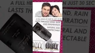 Looks21 Hair Loss Concealer (Natural Black, 15gm / 0.52oz) #shorts #shortsfeed