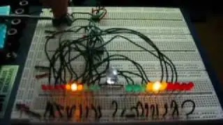 LED chaser circuit