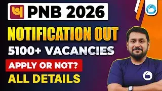 PNB Notification Out 2026 | 5100+ Vacancies | Apply or Not? | Eligibility, Salary & All Details