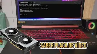 How to find out what video card my notebook or computer has using the Windows command prompt.