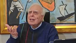Press Conference of Kapil Sibal on AI International Summit: Opportunities & Challenges