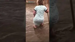 В Казани поселок ушел под воду