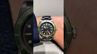 Tudor Black Bay Harrods Special Edition #TudorBlackBay #Tudor #Watches #Harrods #Shopping #London