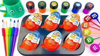 Satisfying ASMR | DIY Kinder Joy Eggs to Rainbow Candy Art | Oddly Colorful Sounds