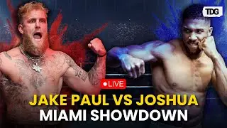 Jake Paul VS Anthony Joshua LIVE: December fight night at Miami | Boxing