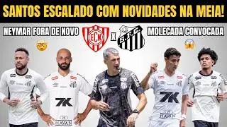 ESCALA&Ccedil;&Atilde;O DO SANTOS COM NOVIDADES: BONTEMPO TITULAR, NADSON CONVOCADO E NEYMAR FORA!