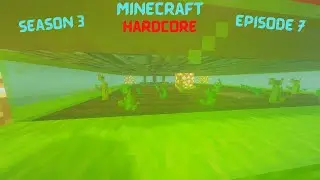 Easy Melon and Pumpkin farm!! - Let's Play Hardcore Minecraft 1.19 S3 EP7