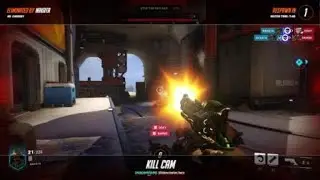 Overwatch 2 - Bug: McCree shot broke the shield and killed me